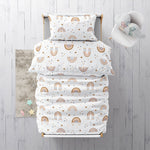 “Boho Rainbow" Premium Kinderbettwäsche