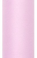 Dekostoff Tüll 0,15m x 9m Hellrosa