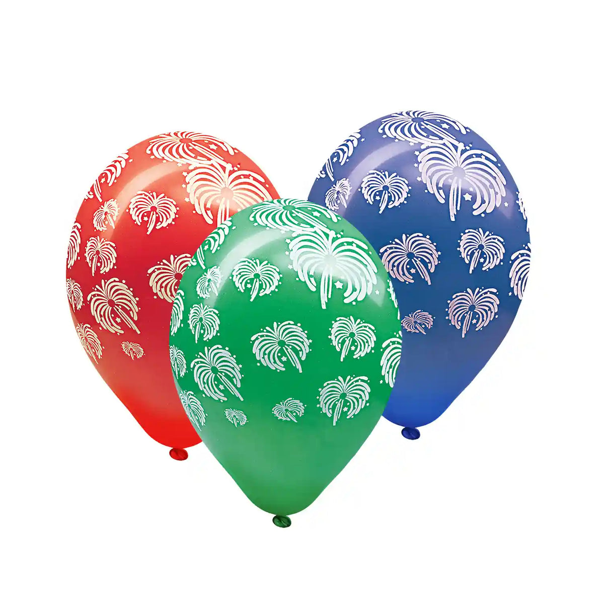 Luftballon Feuerwerk bunt gemischt Ø30cm `L` – 5 Stück
