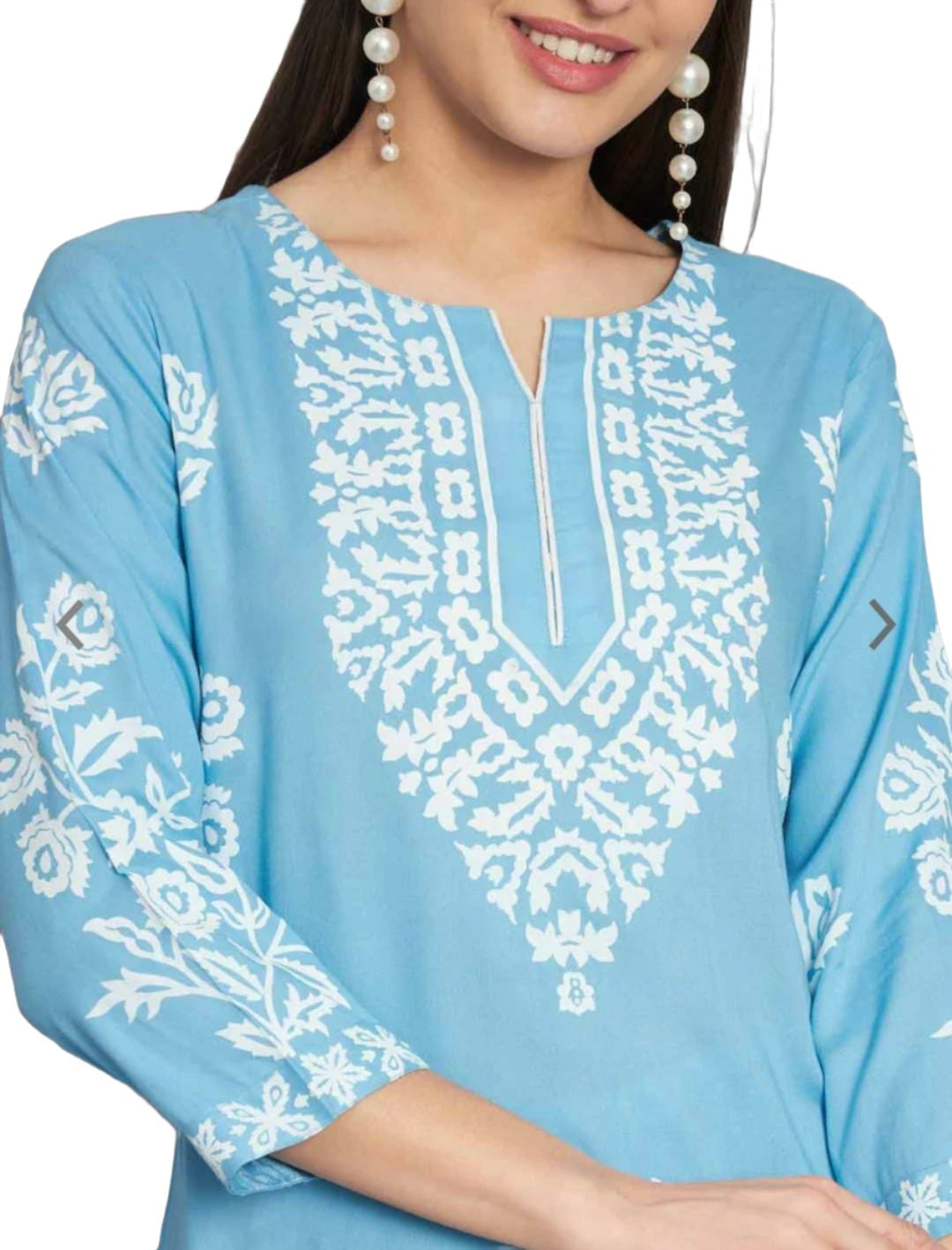 Kurta with Palazzos having Floral Prints