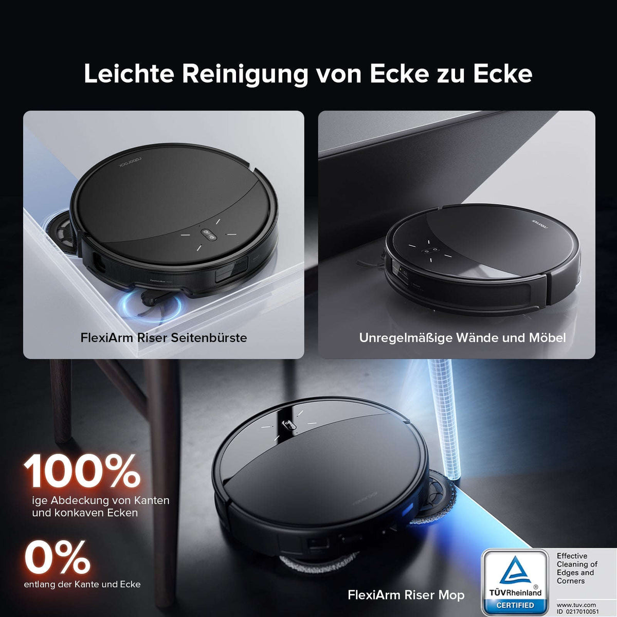 Roborock Saros 10R Saugroboter mit Wischfunktion & abnehmbarem Wischmopp Namma Markt