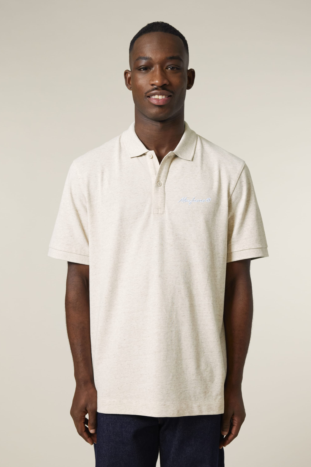 White Label Stick Unisex-Poloshirt