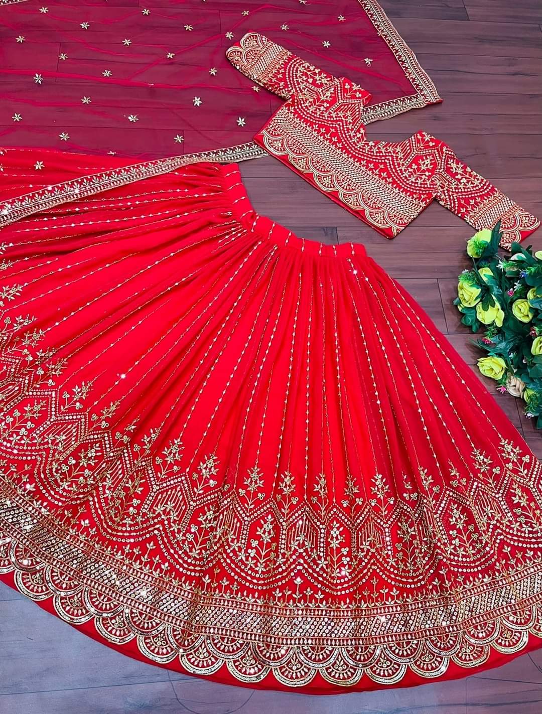 New Đěsigner Sequence  Lehenga -Choli With Dupatta