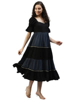 Black & Grey Color block Women's Dress in Berlin