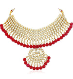Kundan Gold Plated Choker Necklace Set for Women