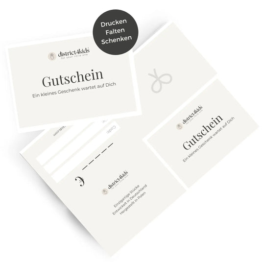 Geschenkgutschein digital – sofort per E-Mail