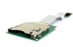 CFexpress Kabel 20cm Typ B Buchse zu NVME M-key M.2 NGFF Stecker Adapter in Grün | System-S