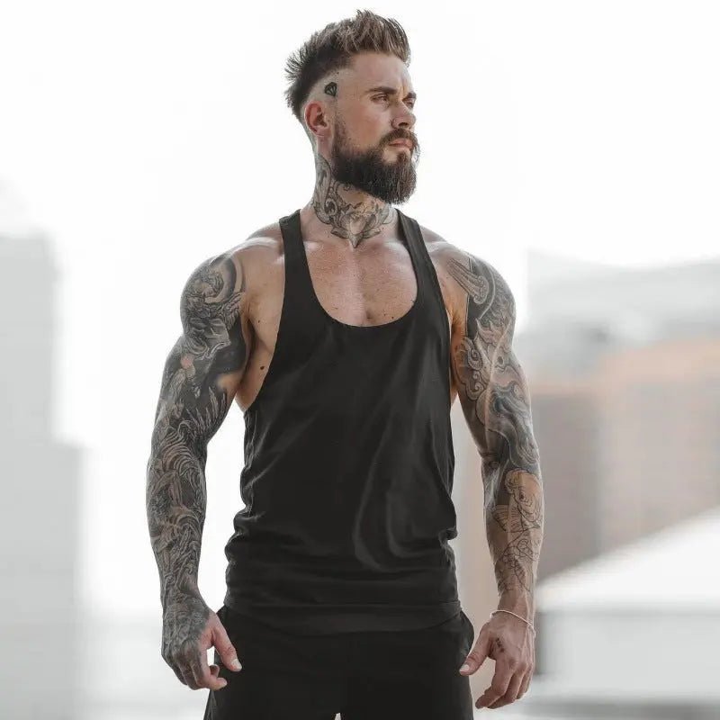 Gym Clothes With Sleeveless Tops And Halters