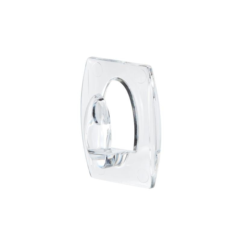 Command™ Mini-Haken, transparent, mit transparenten Strips, 17006CLRFGN | Packung (1 Stück)
