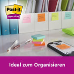 Post-it® Super Sticky Notes, 76 mm x 76 mm, 90 Blatt/Block, 100% PEFC