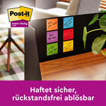 Post-it® Super Sticky Notes, 47,6 mm x 47,6 mm, 90 Blatt/Block, 100% PEFC