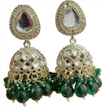 Polki AD Buttalu,polki Artificale Diamond Jhumka Jewelry,sabyasachi Jewelry inspired Jhumka Earrings,Jhumki, indian jewellery