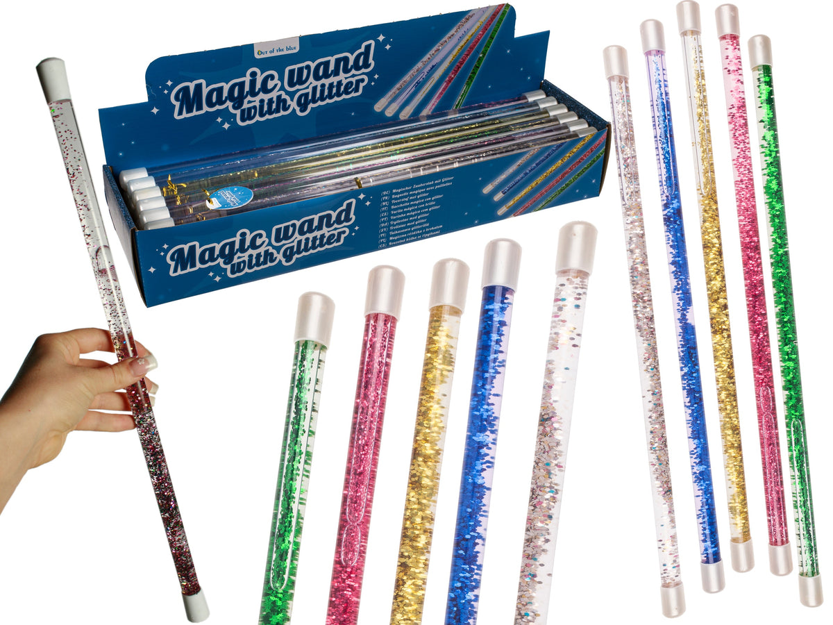 Zauberstab Glitter | farbig sortiert - 1Stk.