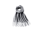 Fransenschal Bouclé » Damenschal 210 x 40 cm » Winter Damen Schal mit Quasten » Winterschal Super Soft