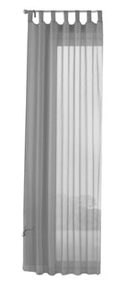 Schlaufenschal Gardine uni transparent Voile 61175