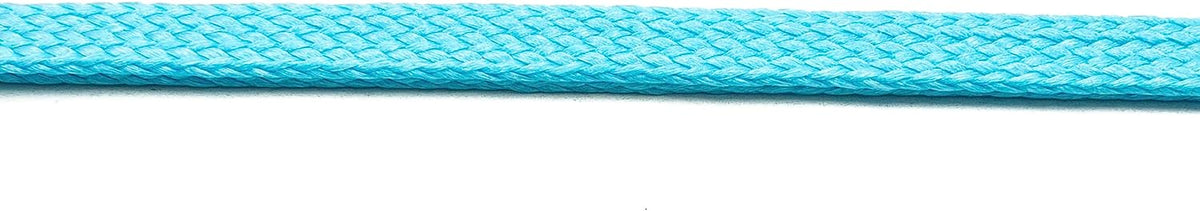 5x Halsband Umhängeband Trageband mit Schlaufe in Blau für Smartphone MP3-Player | System-S