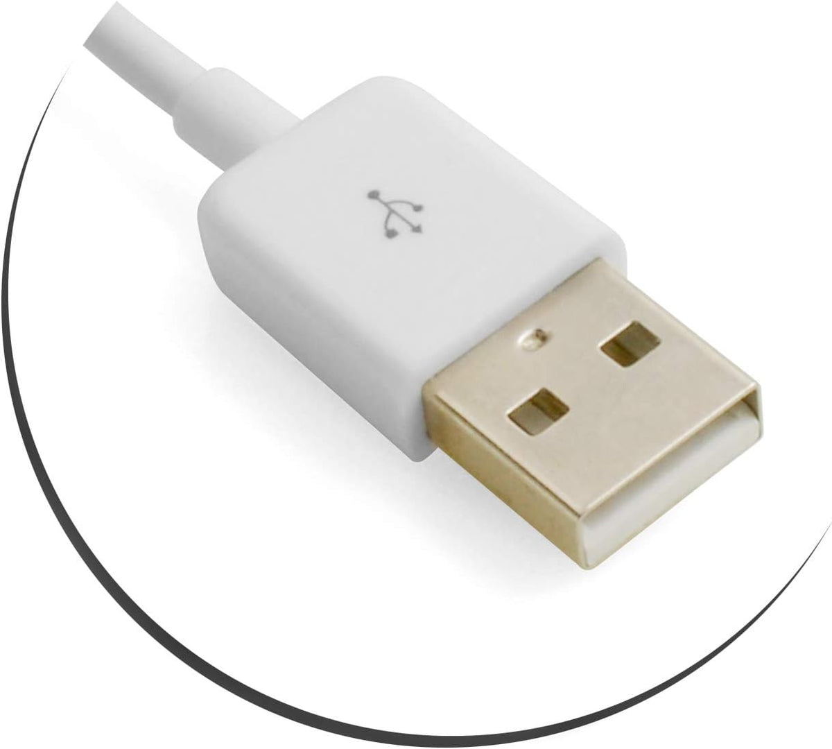 USB 3.1 Type C 90 Grad Gewinkelt zu USB A 2.0 Kabel 100cm | System-S
