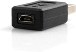 OTG Adapter USB A Stecker zu Micro USB Buchse Adapter Stecker On-The-Go Host Kabel | System-S