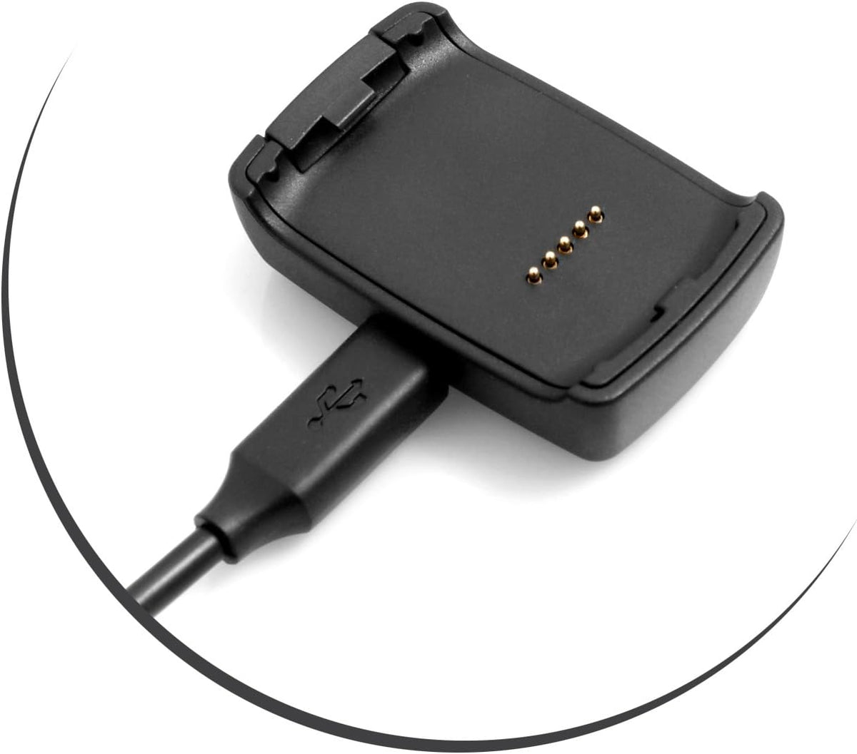 USB Dockingstation Ladegerät Ladestation Cradle Dock für Asus Vivowatch | System-S