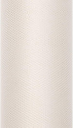 Dekostoff Tüll 0,15m x 9m Creme