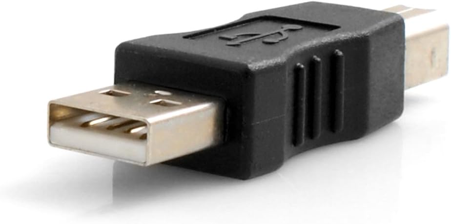 USB Typ A Stecker auf USB Typ B Stecker Adapterkabel Adapterstecker Adapter Converter | System-S