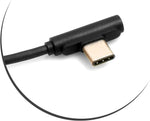 USB 3.1 Typ C gewinkelt zu USB A 2.0 Kabel 100 cm | System-S