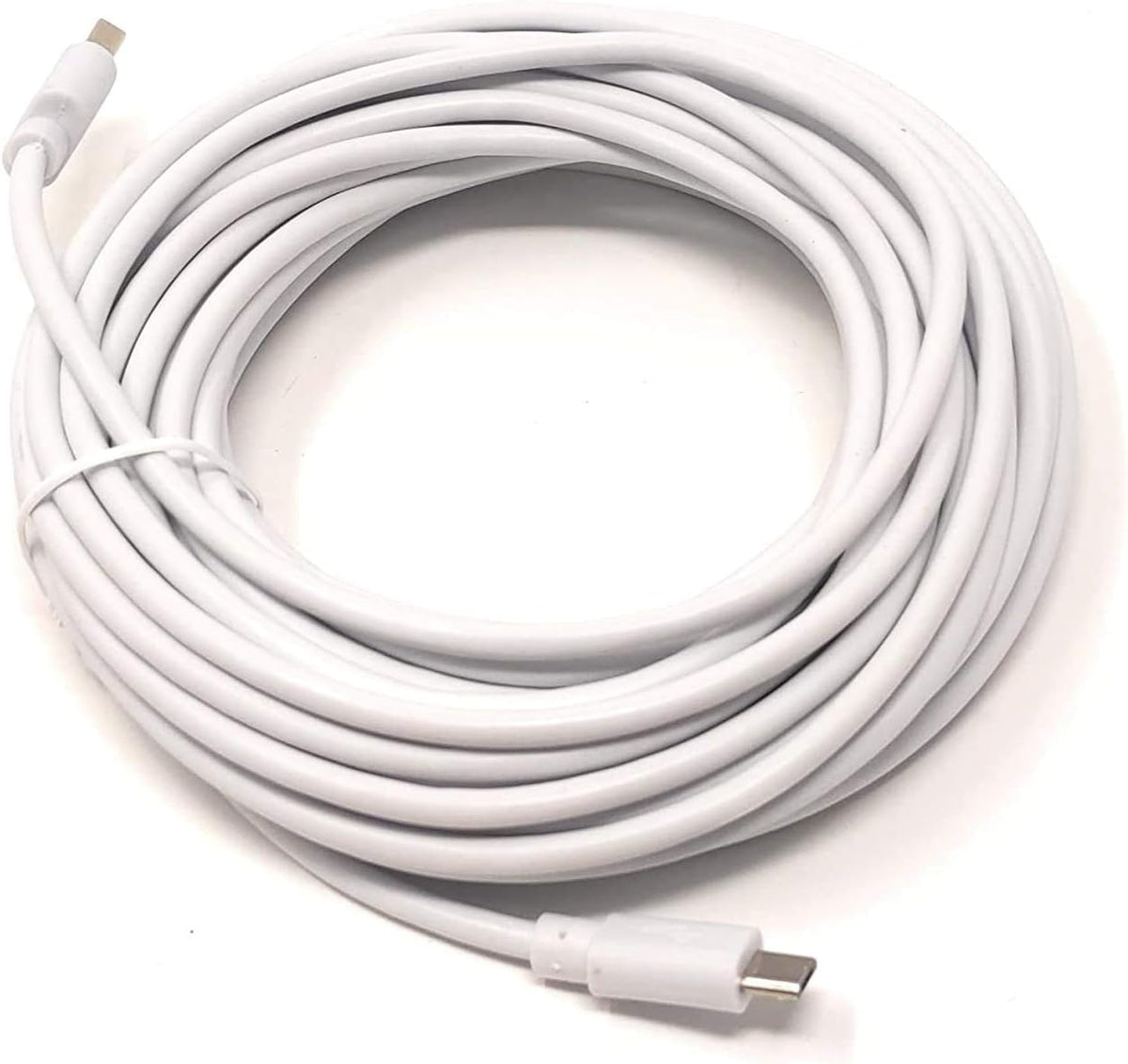 USB 2.0 Kabel 13 m Micro B Stecker zu Typ A Stecker in Weiß | System-S