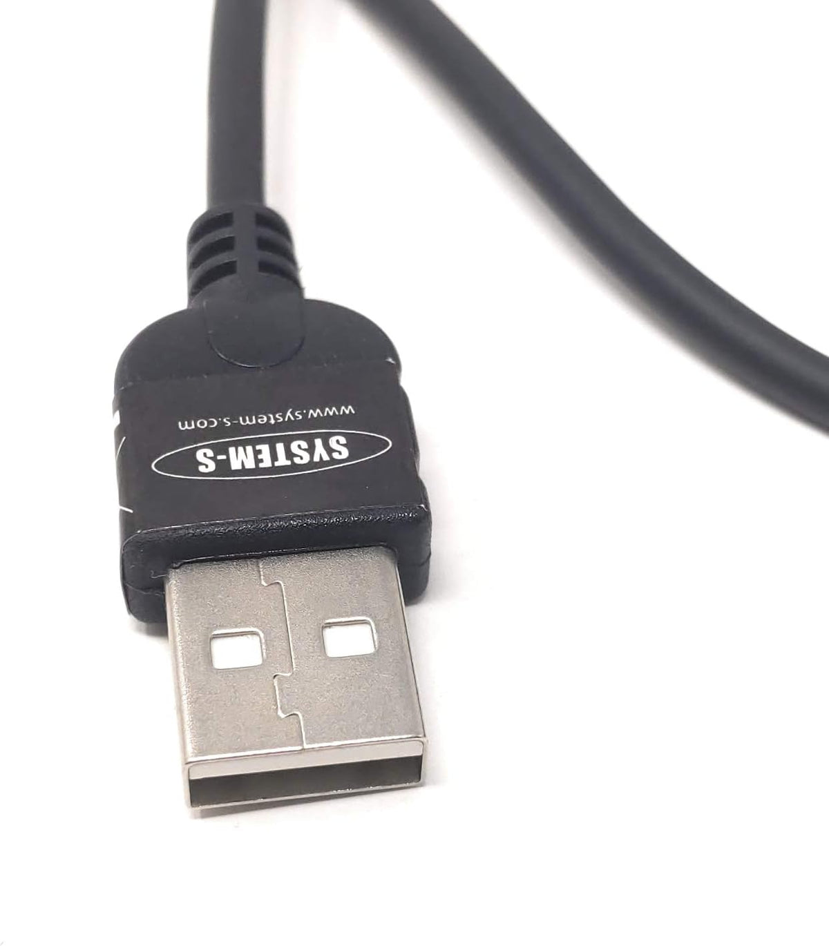 USB C 3.1 zu USB A Gewinkelt Spiral Kabel 50 - 100 cm | System-S