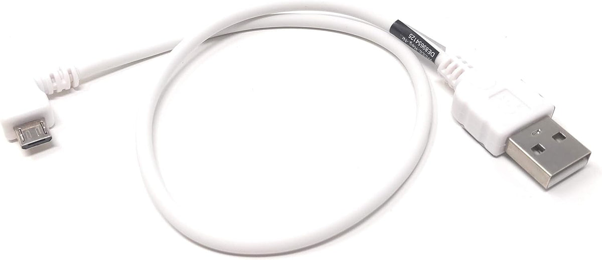 USB A Stecker zu USB 2.0 Micro B Stecker Kabel Links Gewinkelt 30 cm | System-S