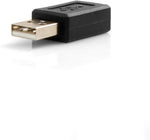 OTG Adapter USB A Stecker zu Micro USB Buchse Adapter Stecker On-The-Go Host Kabel | System-S