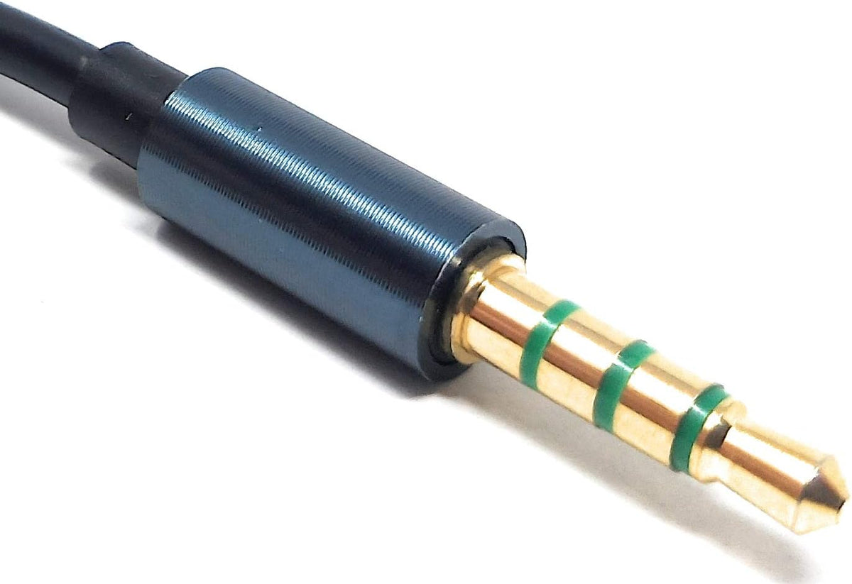 3.5mm Klinke 3 Polig (Male) auf 3.5mm Klinke Aux Stereo Buchse 200 cm Kabel | System-S