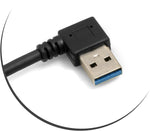 Micro USB 3.0 Kabel zu USB A 3.0 20 cm | System-S