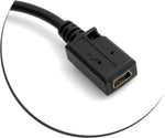 USB 3.1 Type C Stecker zu Mini USB Buchse Kabel Datenkabel Ladekabel 28 cm | System-S