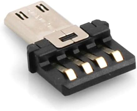 USB OTG On The Go Adapter 2.0 Typ A (male) zu Micro (male) Konverter für Speichersticks | System-S
