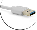 3in1 USB Typ A 3.0 zu CF TF SD Kartenleser Adapter Reader | System-S