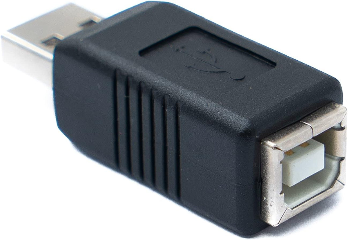 USB A male auf  USB B female Adapterstecker Converter Konverter Adapter | System-S