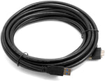 Micro USB 3.0 A Kabel Feststellschraube linker Winkel, 5 m | System-S