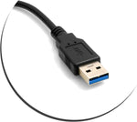 USB Typ A 3.0 (male) auf 7 + 6 13pin Slimline SATA Laptop CD/DVD ROM Optisches Laufwerk Kabel | System-S