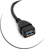 USB Kabel Datenkabel OTG Host Micro USB 3.0 auf USB A 3.0, 24 cm | System-S