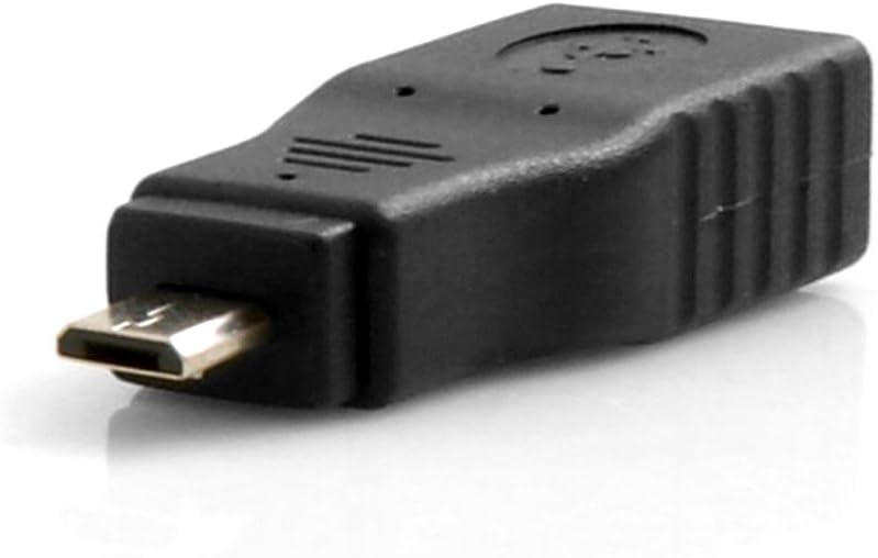 Micro USB Stecker zu USB Typ A Eingang OTG On The Go Host Konverter Adapter Kabel | System-S