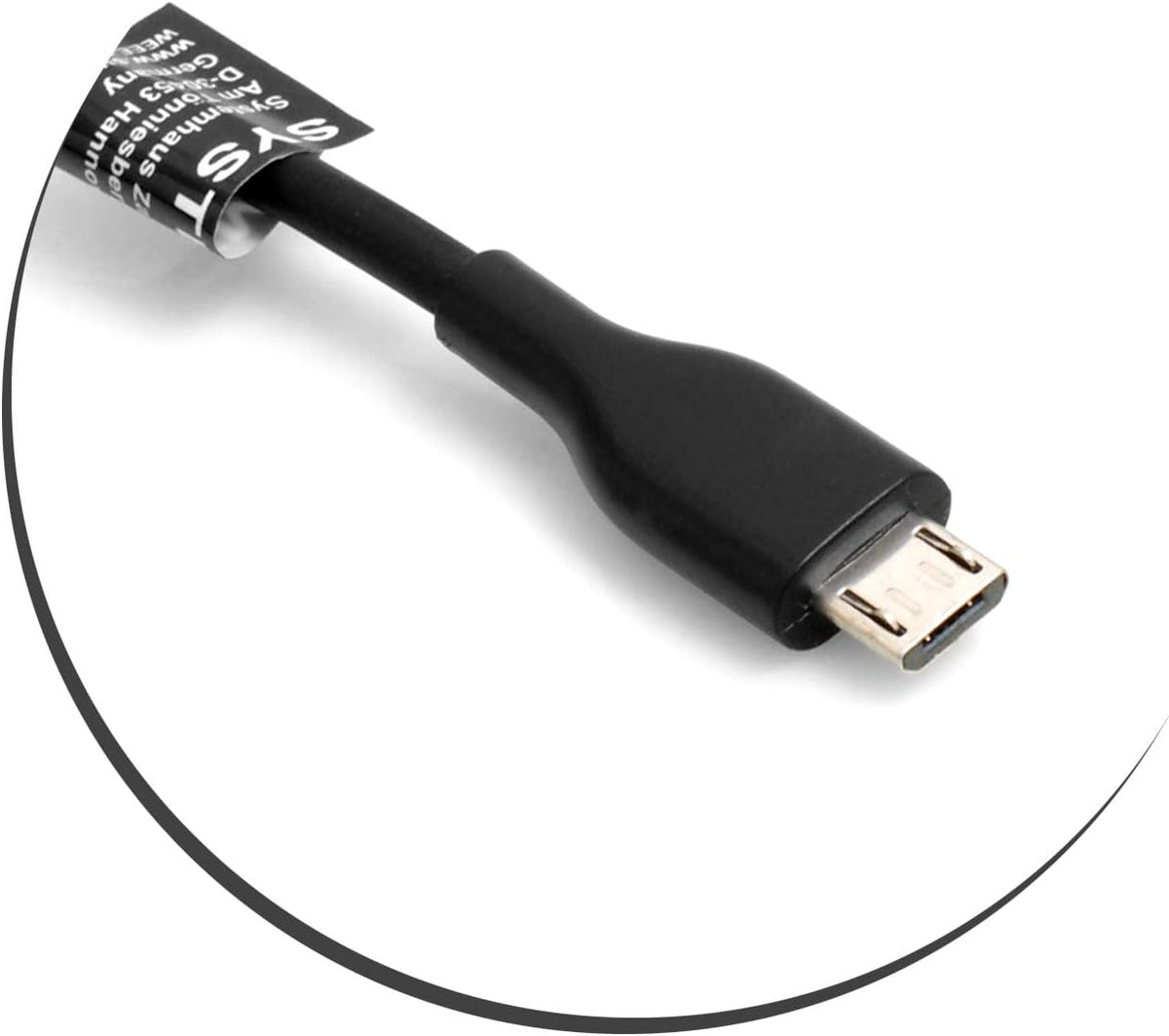 Micro USB Spiral Kabel 50-100 cm | System-S