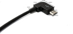 Micro-USB auf USB-C Winkelkabel 30 cm für Bosch Intuvia E-Bike-Display | SYSTEM-S