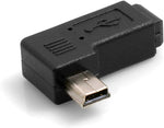 Mini USB (Female) auf Mini USB (Male) 90° Links gewinkelt Winkelstecker Adapter Namma Markt