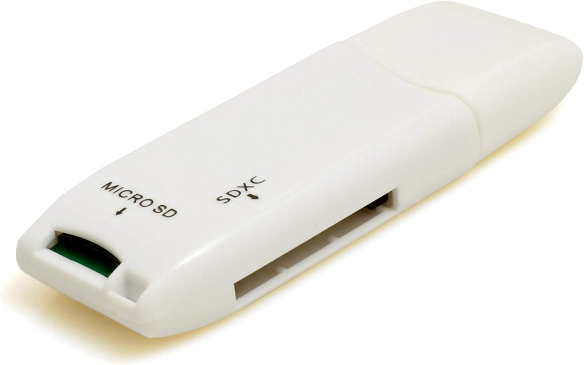 2 in 1 USB Typ A 3.0 zu Micro SD SDXC SDHC Kartenleser Adapter | System-S