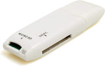 2 in 1 USB Typ A 3.0 zu Micro SD SDXC SDHC Kartenleser Adapter | System-S