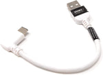 USB 3.1 Typ C 90° Gewinkelt Winkelstecker zu USB 2.0 A Kabel 10 cm | System-S