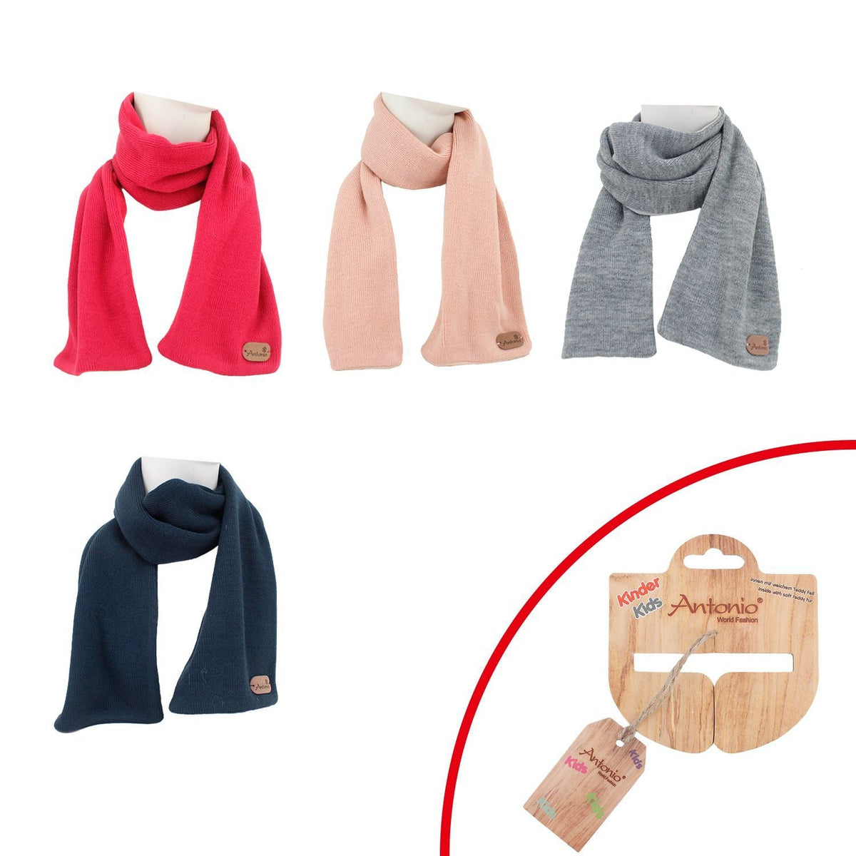 Kinder Winterschal » Kinderschal 120 x 15 cm » Fun Winter Schal