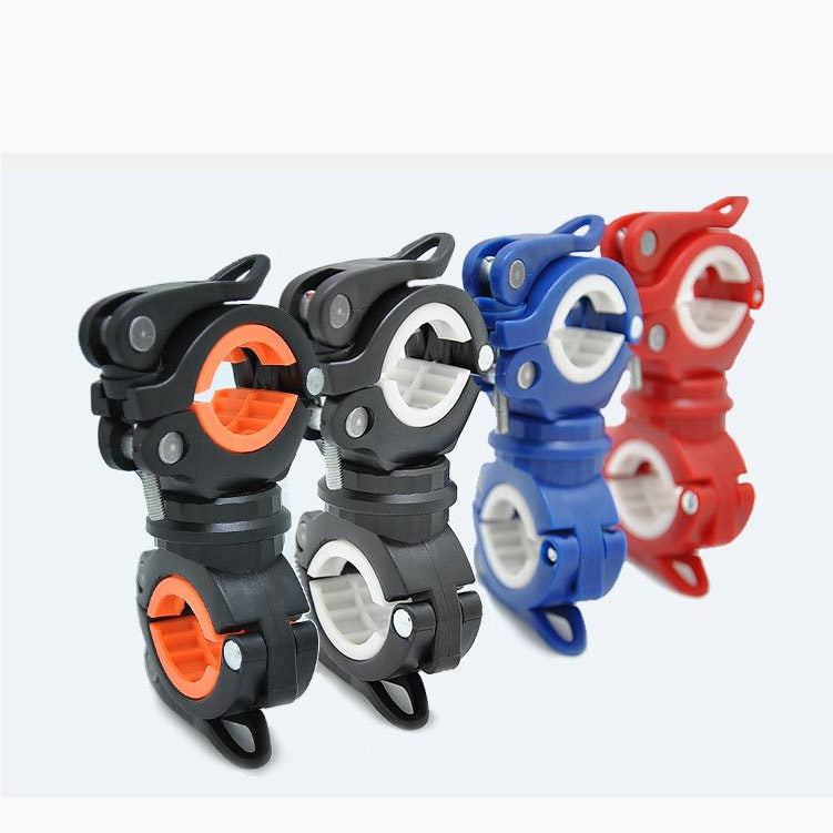 Fahrrad Halterung Befestigung in Schwarz für Lampe Fahrradpumpe | System-S