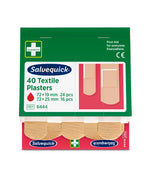 Auslaufartikel: Holthaus Medical Salvequick® Pflaster Nachfüllset REF 6444 Schutzverpackung 2 Größen | Packung (40 Stück)