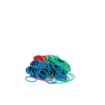 Gummiringe bunt gemischt 1mm Ø2-4-6 cm [50 g]